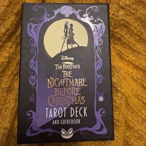 Disney Tim Burton's Nightmare Tarot Deck - Purple and Black